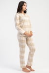 Vienetta 1618471127 Kadın Uzun Kollu Polar Pijama Takımı