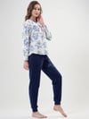 Vienetta 2010270358-B Kadın Polar Uzun Kollu Pijama Takımı