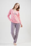 Vienetta 2010782514 Kadın Uzun Kollu Pijama Takımı