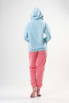 Vienetta 2020030000 Kadın Polar Kapşonlu Uzun Kollu Pijama Takımı