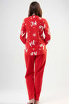 Vienetta 2030340130 Kadın Polar Uzun Kollu Pijama Takımı