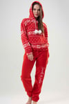 Vienetta 2030550127 Kadın Polar Uzun Kollu Pijama Takımı