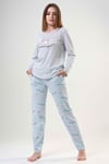 Vienetta 2031404715 Kadın Uzun Kollu Pijama Takımı