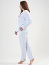 Vienetta 2031443273 Kadın Büyük Beden Uzun Kollu Pijama Takımı