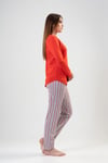 Vienetta 2031480415 Kadın Uzun Kollu Pijama Takımı