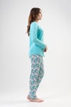 Vienetta 2040345692 Kadın Uzun Kollu Pijama Takımı