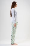 Vienetta 2040418330 Kadın Uzun Kollu Pijama Takımı