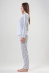 Vienetta 2040645137 Kadın Uzun Kollu Pijama Takımı
