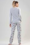 Vienetta 2041520414  Kadın Uzun Kollu Pijama Takımı