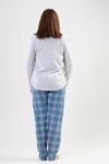 Vienetta 2041605561 Kadın Büyük Beden Uzun Kollu Pijama Takımı