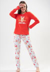 Vienetta 2041680611  Kadın Uzun Kollu Pijama Takımı