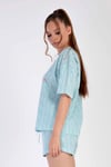 Vienetta 2111880839 Kadın Kısa Kollu Şortlu Pijama Takımı