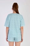 Vienetta 2111880839 Kadın Kısa Kollu Şortlu Pijama Takımı