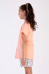 Vienetta 2127127601 Kız Çocuk Kısa Kollu Şortlu Pijama Takımı