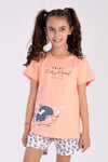Vienetta 2127127601 Kız Çocuk Kısa Kollu Şortlu Pijama Takımı