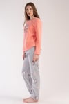 Vienetta 3030400275 Kadın Polar Uzun Kollu Pijama Takımı