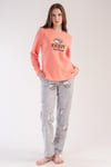 Vienetta 3030400275 Kadın Polar Uzun Kollu Pijama Takımı