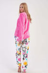 Vienetta 3030850298-B Kadın Uzun Kollu Welsoft Pijama Takımı