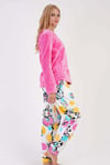Vienetta 3030850298-B Kadın Uzun Kollu Welsoft Pijama Takımı