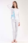 Vienetta 3031251734 Kadın Uzun Kollu P.Suprem Pijama Takımı