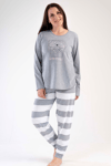 Vienetta 3031540000 Kadın Uzun Kollu B.B.Pijama Takımı
