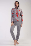 Vienetta 3031810449 Kadın Uzun Kollu Polar Pijama Takımı