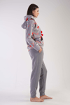 Vienetta 3031810449 Kadın Uzun Kollu Polar Pijama Takımı