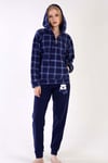 Vienetta 3031840448 Kadın Uzun Kollu Polar Pijama Takımı