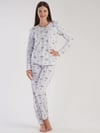 Vienetta 3032650782 Kadın Uzun Kollu Pijama Takımı