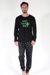 Vienetta 3040131998 Erkek Uzun Kollu Pamuklu Pijama Takımı
