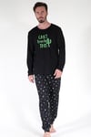 Vienetta 3040131998 Erkek Uzun Kollu Pamuklu Pijama Takımı
