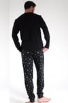 Vienetta 3040131998 Erkek Uzun Kollu Pamuklu Pijama Takımı