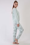 Vienetta 3071290985 Kadın Uzun Kollu Pijama Takımı