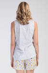 Vienetta 3112540175 Kadın Kalın Askılı Şortlu Pijama Takımı