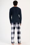 Vienetta 4032517461 Erkek Uzun Kollu Pamuk Suprem Pijama Takımı