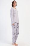 Vienetta 4032813239 Kadın Uzun Kollu B.B.Pijama Takımı