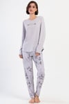 Vienetta 4032813239 Kadın Uzun Kollu B.B.Pijama Takımı