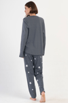 Vienetta 4033571985 Kadın Uzun Kollu B.B.Pijama Takımı