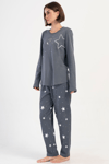 Vienetta 4033571985 Kadın Uzun Kollu B.B.Pijama Takımı
