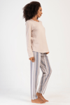 Vienetta 4040970950 Kadın Uzun Kollu B.B.Pijama Takımı
