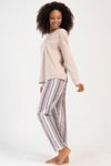 Vienetta 4040970950 Kadın Uzun Kollu B.B.Pijama Takımı