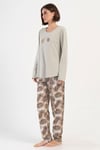 Vienetta 4041050951 Kadın Uzun Kollu B.B. Pijama Takımı