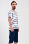 Vienetta 4080771062 Erkek Kısa Kol Kaprili Pijama Takımı
