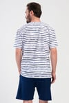 Vienetta 4080781062 Erkek Kısa Kollu Şortlu Pijama Takımı