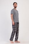 Vienetta 4091890668 Erkek Kısa Kollu Pijama Takımı