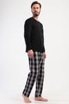Vienetta 4091910668 Erkek Uzun Kollu B.B.Pijama Takımı