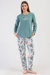 Vienetta 4100124677 Kadın Uzun Kollu B.B.Pijama Takımı