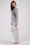 Vienetta 4100160446 Kadın Uzun Kollu B.B.Pijama Takımı
