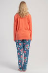 Vienetta 5030649741 Kadın Uzun Kollu Önden Düğmeli B.B. Pijama Takımı