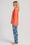 Vienetta 5030649741 Kadın Uzun Kollu Önden Düğmeli B.B. Pijama Takımı